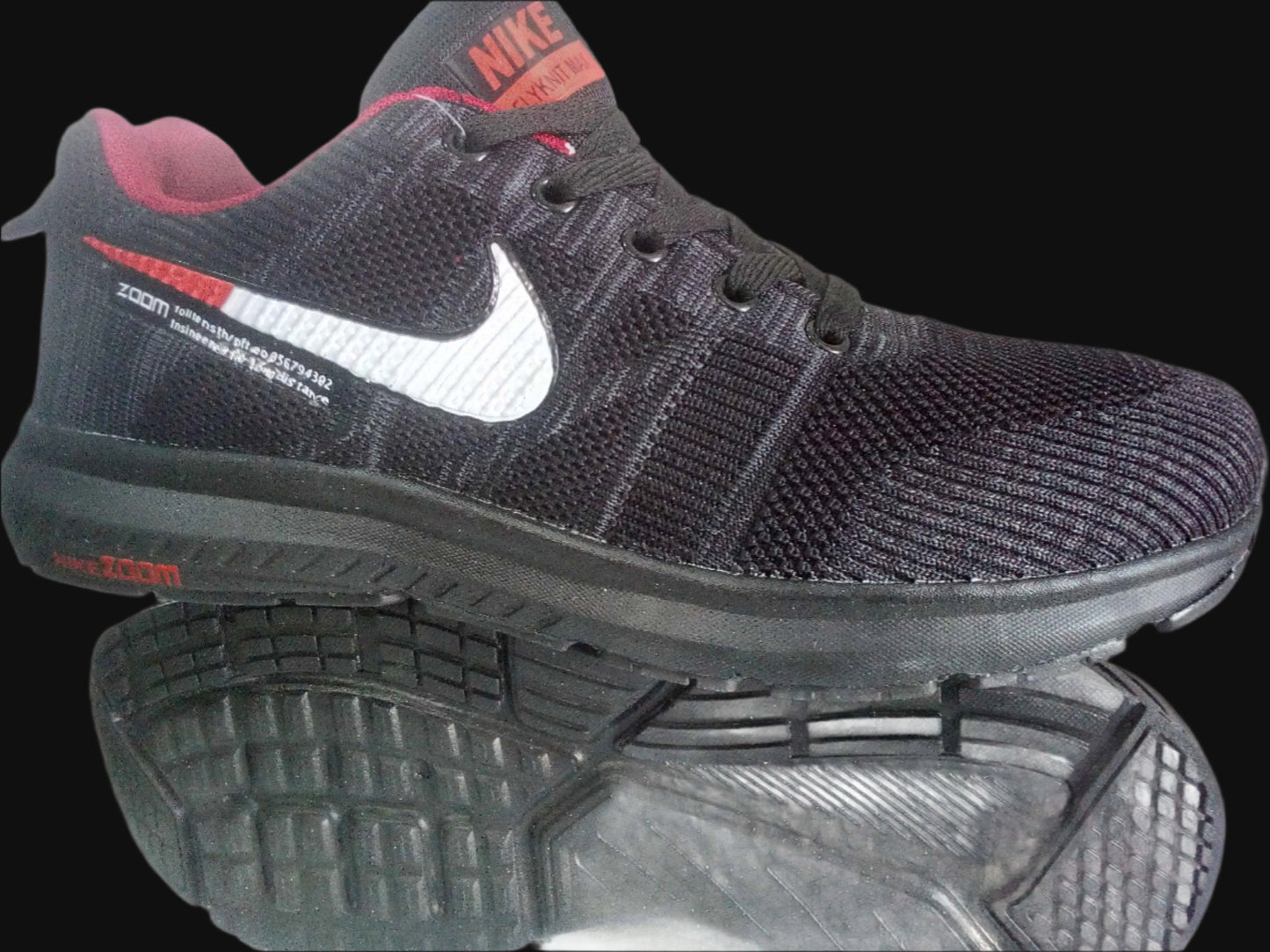 Чоловічі кросівки Nike zoom FLYKNIT Max в наявності 42 43 44 45 розмір   00128